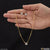 1 Gram Gold Plated With Diamond Lovely Design Necklace Set
