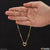 1 Gram Gold Plated With Diamond Unique Design Necklace Set