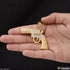1 Gram Gold Plated Gun Distinctive Design Best Quality Pendant For Men - Style B647