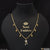 1 gram gold plated etched design classic necklace for ladies
