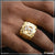 1 gram gold plated om exceptional design high-quality ring