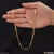 1 gram gold plated fancy design beautiful chain for ladies -