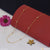 1 gram gold plated fashionable glittering design chain for