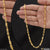 1 gram gold plated funky design sophisticated chain for men