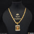 1 Gram Gold Plated Ganesha Delicate Design Chain Pendant Combo for Men (CP-B910-B638)