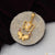 1 Gram Gold Plated Ganesha With Diamond Antique Design