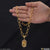 1 gram gold plated ganesha gorgeous design chain pendant