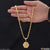 1 Gram Gold Plated Ganesha Gorgeous Design Chain Pendant