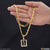 1 Gram Gold Plated Goga Maharaj Best Quality Chain Pendant