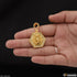 1 Gram Gold Plated Goga Maharaj Finely Detailed Design Pendant For Men - Style B645