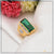 1 Gram Gold Plated Green Stone With Diamond Gorgeous Design