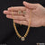 1 Gram Gold Plated Green Stone Lovely Design Necklace Set