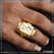 1 gram gold plated handmade best quality elegant design ring