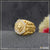 1 gram gold plated handmade lion finely detailed design ring