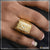 1 gram gold plated handmade stylish design best quality ring