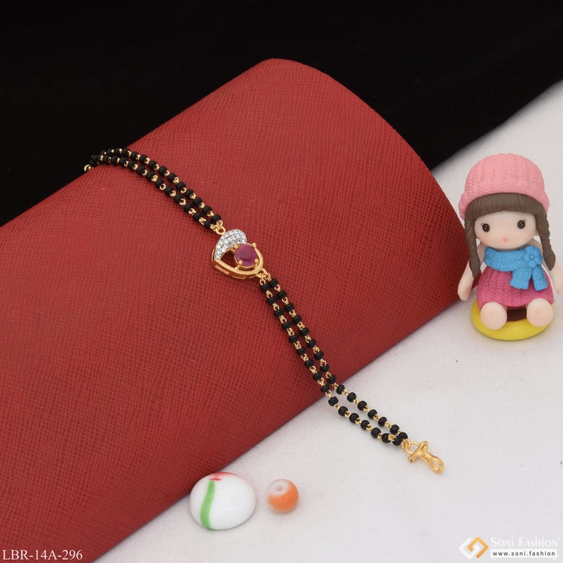 Trendy Mangalsutra Bracelet designs|| Gold mangalsutra bracelet for  girls-Crazy about Fashion. - YouTube