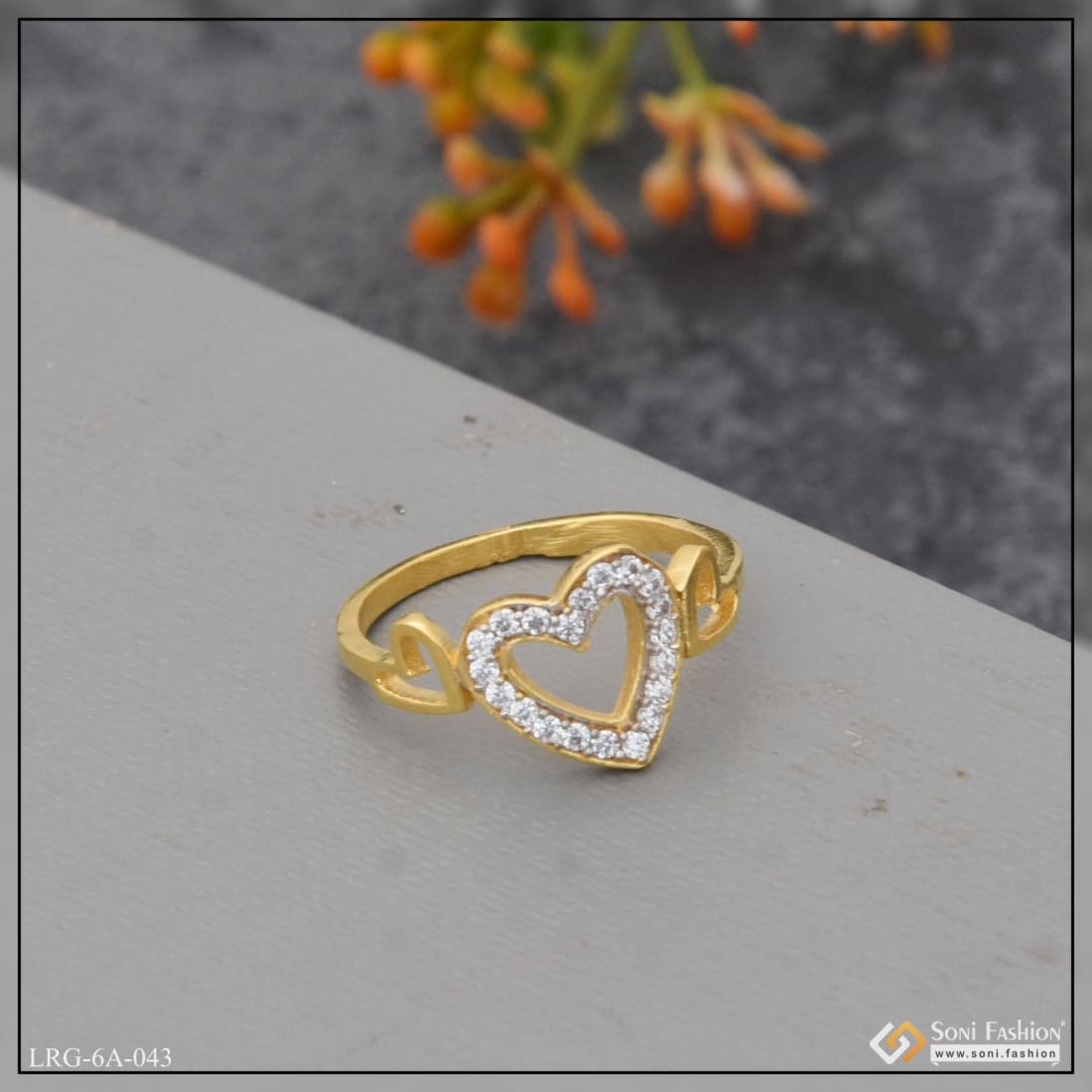 11:11 Gold Heart Ring – Pineal Vision Jewelry