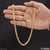 1 gram gold plated heart shape sophisticated design chain