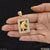1 Gram Gold Plated Horse With Diamond Delicate Design