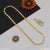 1 Gram Gold Plated Jaguar Artisanal Design Chain Pendant