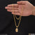 1 Gram Gold Plated Jaguar Delicate Design Chain Pendant