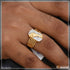 1 Gram Gold Plated Jaguar With Diamond Gorgeous Design Ring For Men - Style B336