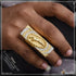 1 Gram Gold Plated Jaguar Superior Quality Gorgeous Design Ring For Men - Style B325