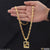 1 Gram Gold Plated Jay Ranchhod Best Quality Chain Pendant