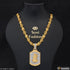 1 Gram Gold Plated Khodiya Maa Funky Design Chain Pendant Combo for Men (CP-B511-B261)