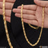 1 Gram Gold Plated Kohli With Nawabi Artisanal Design Chain for Men - Style C542