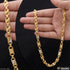 1 Gram Gold Plated Kohli Nawabi Cute Design Best Quality Chain for Men - Style C408
