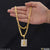 1 gram gold plated bal krishna best quality chain pendant