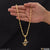 1 Gram Gold Plated Krishna Latest Design Chain Pendant