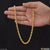 1 gram gold plated leaf designer design best quality chain