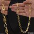 1 Gram Gold Plated Line Nawabi Latest Design High-Quality Chain for Men - Style C212