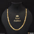 1 Gram Gold Plated Link Nawabi Fancy Design High-Quality Chain for Men - Style C766