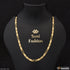 1 Gram Gold Plated Link Nawabi Finely Detailed Design Chain for Men - Style C757