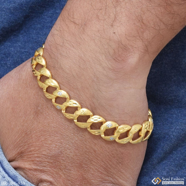 22k Plain Gold Bracelet JSG-2301-00098 – Jewelegance