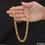 1 gram gold plated linked dainty design best quality chain