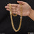 1 gram gold plated linked with diamond extraordinary chain
