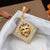 1 Gram Gold Plated Lion With Diamond Glittering Design