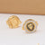 1 Gram Gold Plated Lion Fancy Design High-quality Button