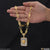 1 gram gold plated lion gorgeous design chain pendant combo