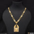 1 Gram Gold Plated Lion Gorgeous Design Chain Pendant Combo for Men (CP-C317-B299)