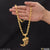 1 Gram Gold Plated Lion Nail Latest Design Chain Pendant