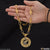 1 Gram Gold Plated Maa Artisanal Design Chain Pendant Combo