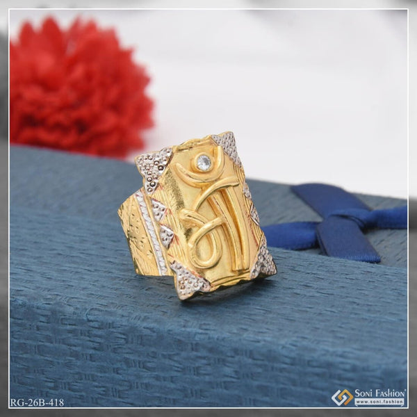 Buy quality 916 Gold Maa Rings in Ahmedabad