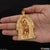 1 gram gold plated mahadev etched design high-quality