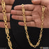 1 Gram Gold Forming Nawabi Dainty Design Best Quality Chain for Men - Style C132