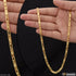 1 Gram Gold Plated Nawabi Expensive-Looking Design High-Quality Chain for Men - Style C540